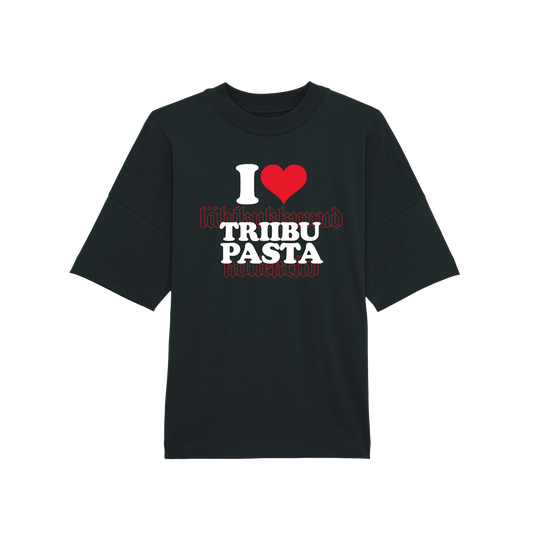 Triibupasta "I Love" T-särk