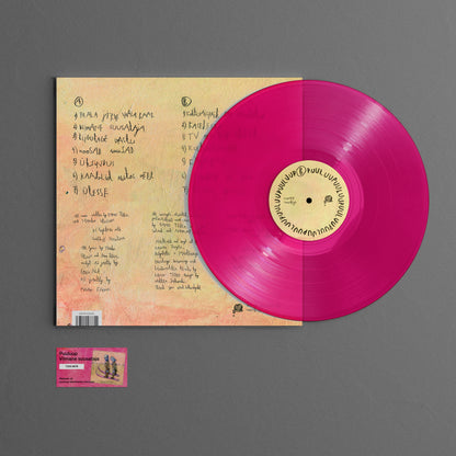 Puuluup "Viimane suusataja" [Limited Edition] Transparent Neon Pink (2024 repress)